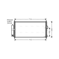 AC Condenser - AVA DN5270D