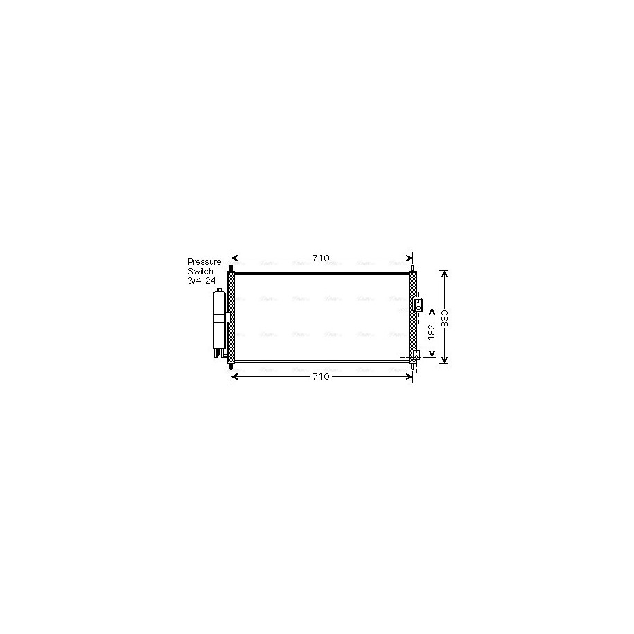AC Condenser - AVA DN5270D