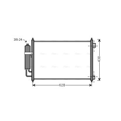 AC Condenser - AVA DN5328D
