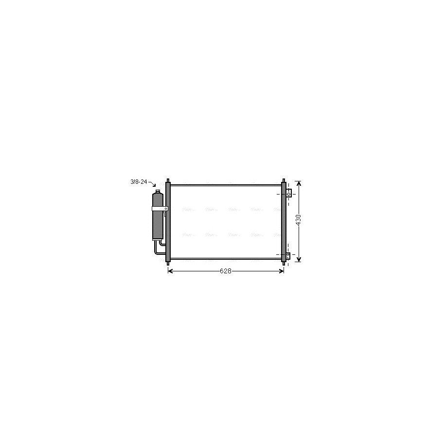AC Condenser - AVA DN5328D