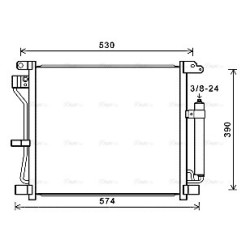 AC Condenser - AVA DN5403D