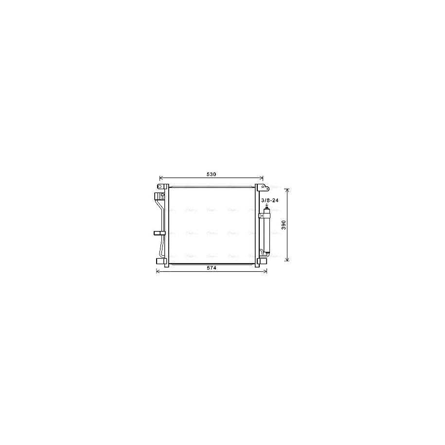 AC Condenser - AVA DN5403D