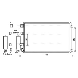 AC Condenser - AVA DN5420D