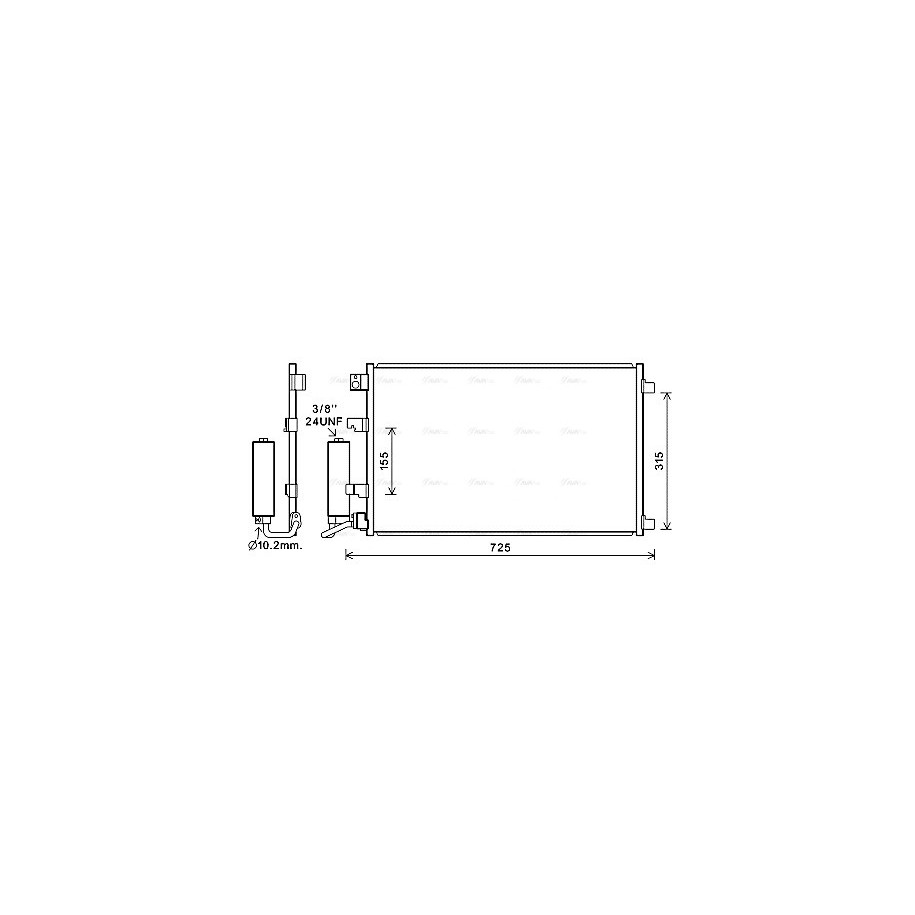 AC Condenser - AVA DN5420D