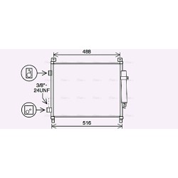 AC Condenser - AVA DN5436D
