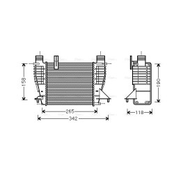 Intercooler - AVA DNA4356