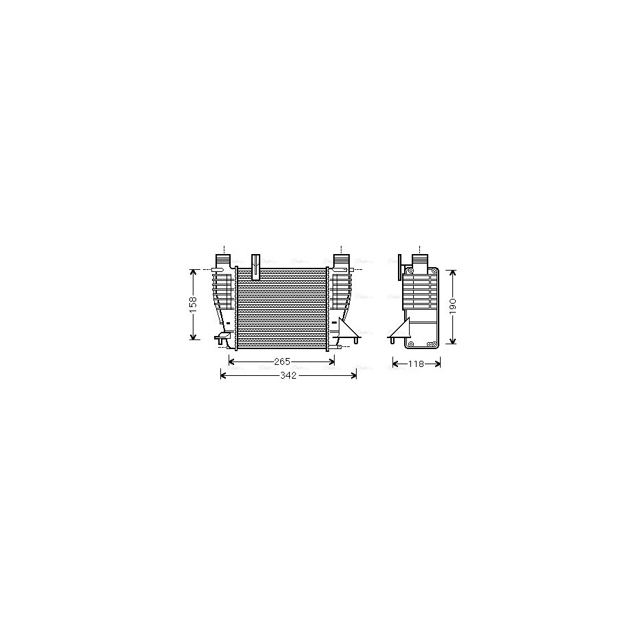 Intercooler - AVA DNA4356