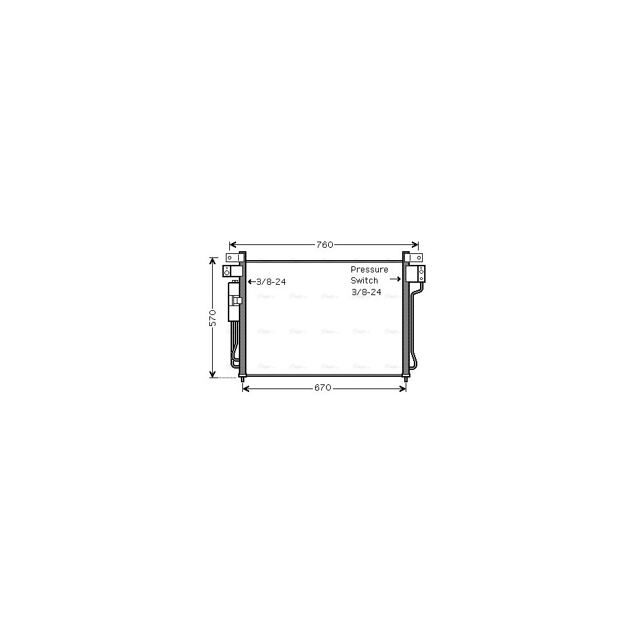 AC Condenser - AVA DNA5299D