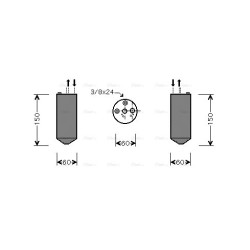 AC Dryer - AVA DND236