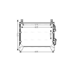 AC Condenser - AVA DW5142