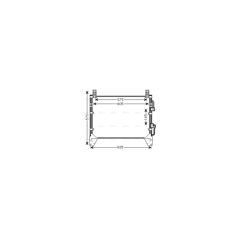 AC Condenser - AVA DW5142