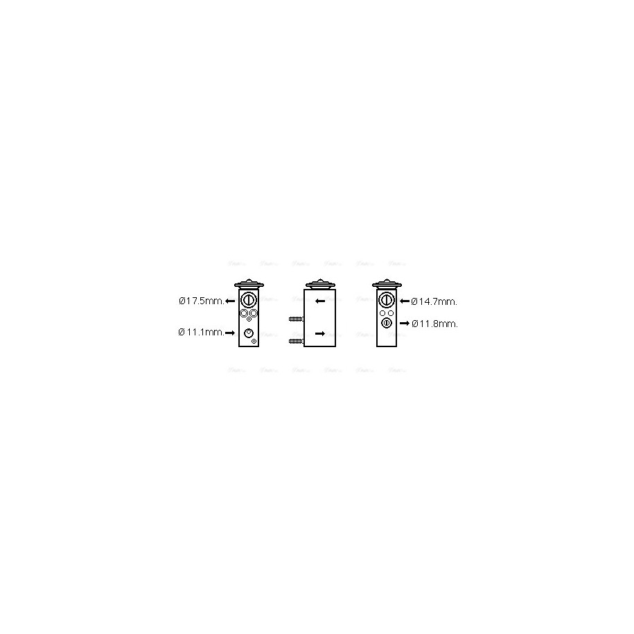 AC Expansion Valve - AVA FD1462