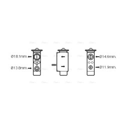 AC Expansion Valve - AVA FD1492