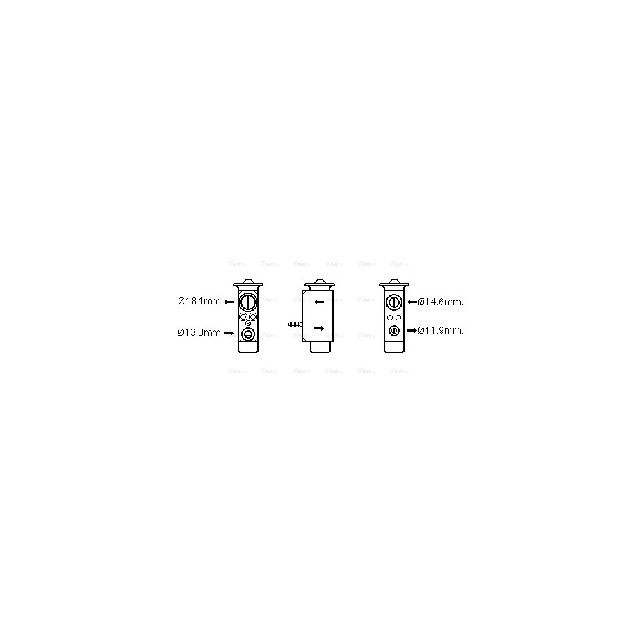 AC Expansion Valve - AVA FD1492