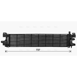 Radiator - Engine Cooling - AVA FD2663