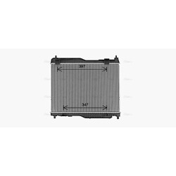 Radiator - Engine Cooling - AVA FD2683