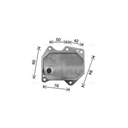 Engine Oil Cooler - AVA FD3669