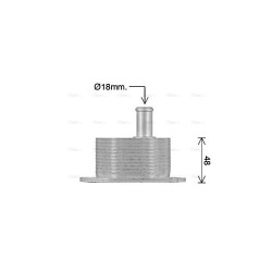 Engine Oil Cooler - AVA FD3669