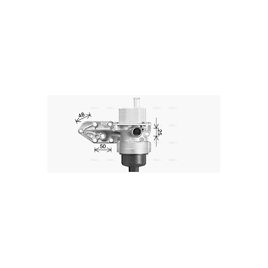 Engine Oil Cooler - AVA FD3669H
