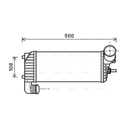 Intercooler - AVA FD4574