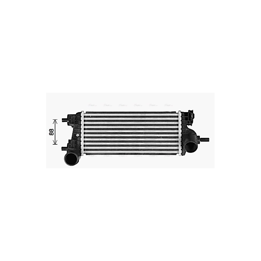 Intercooler - AVA FD4662