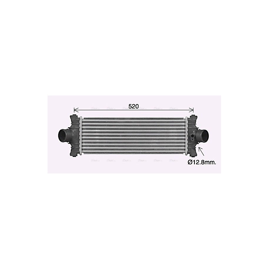 Intercooler - AVA FD4677