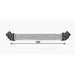 Intercooler - AVA FD4677