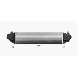Intercooler - AVA FD4691