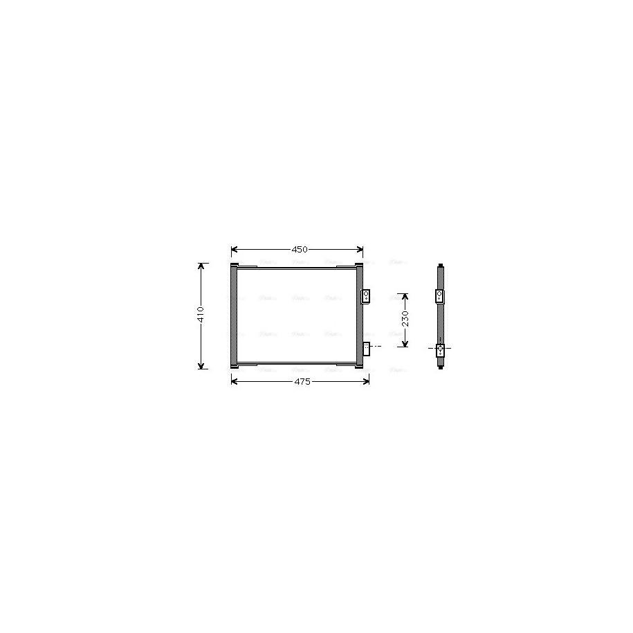 AC Condenser - AVA FD5262