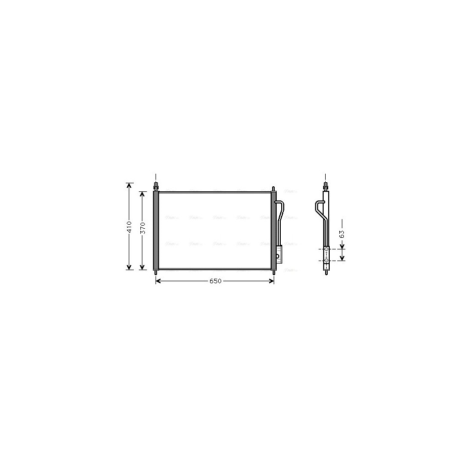 AC Condenser - AVA FD5268