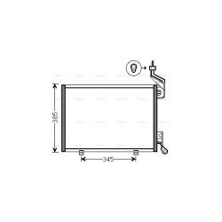 AC Condenser - AVA FD5444