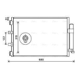 AC Condenser - AVA FD5487D