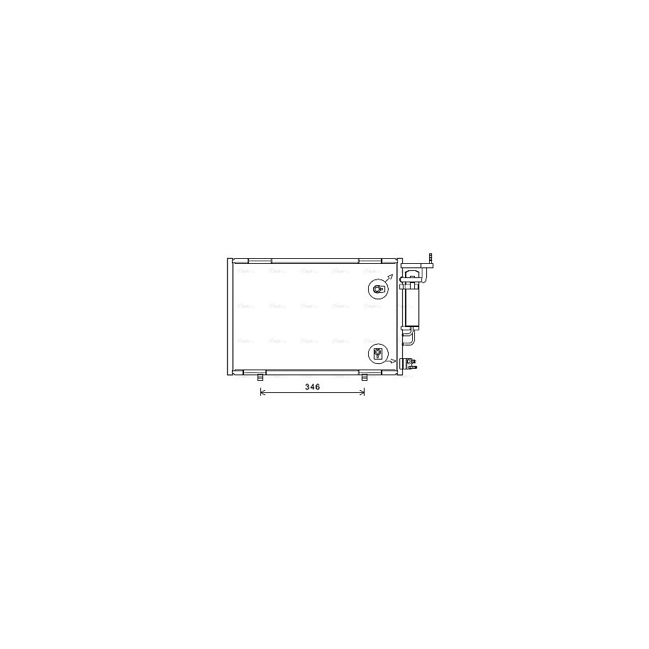 AC Condenser - AVA FD5583D