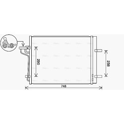 AC Condenser - AVA FD5647D