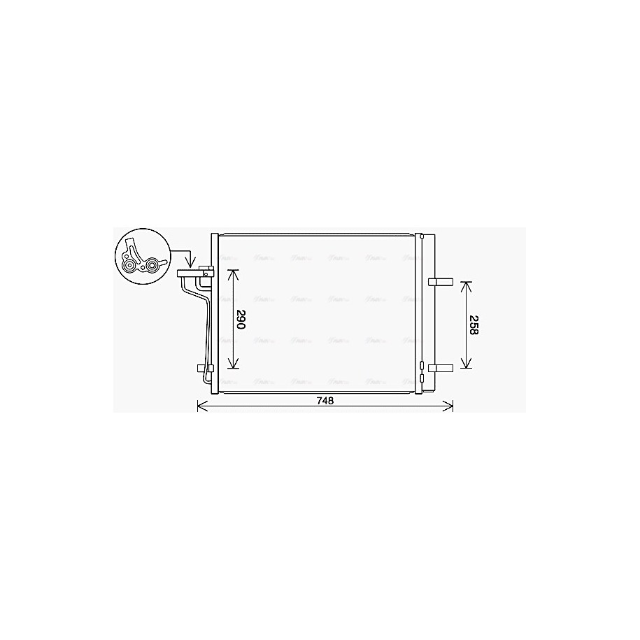 AC Condenser - AVA FD5647D