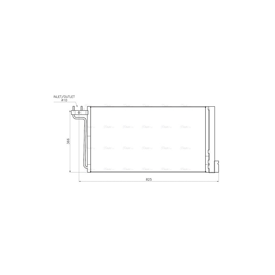 AC Condenser - AVA FD5705D
