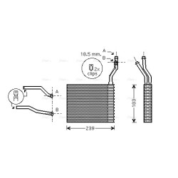 Heater Matrix - AVA FD6365