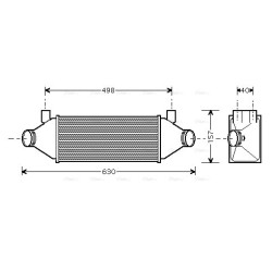 Intercooler - AVA FDA4314