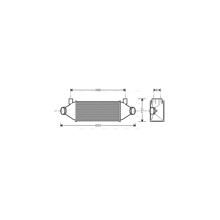 Intercooler - AVA FDA4314