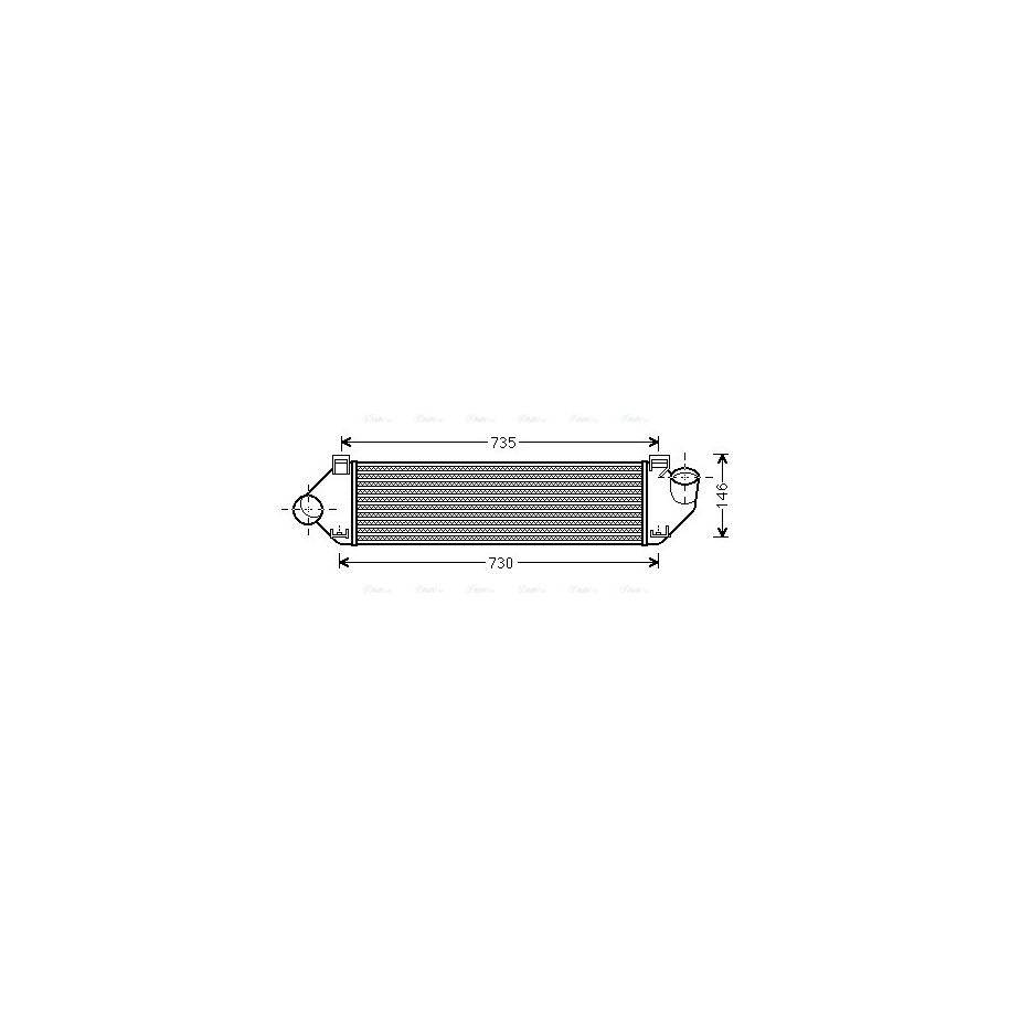 Intercooler - AVA FDA4438