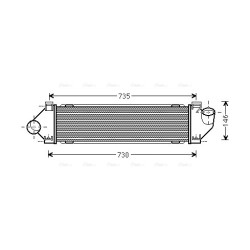 Intercooler - AVA FDA4480