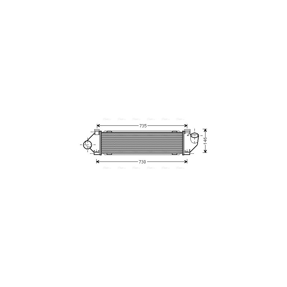 Intercooler - AVA FDA4480