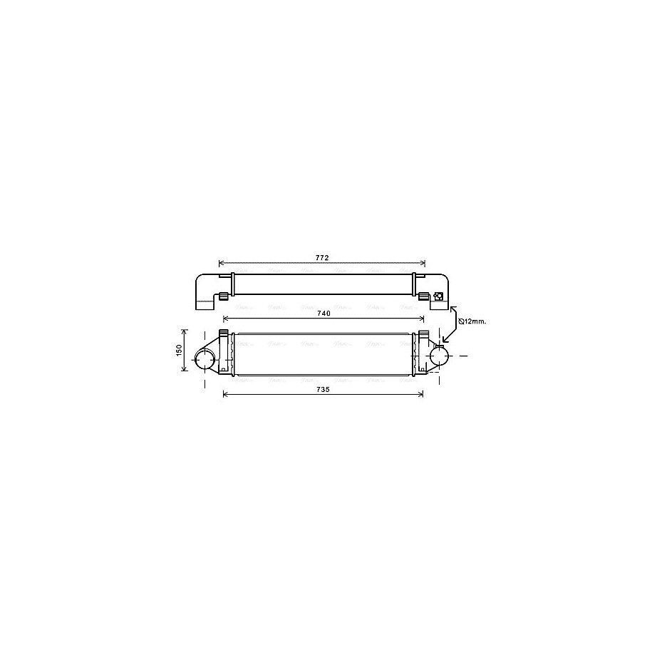 Intercooler - AVA FDA4481