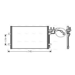 AC Condenser - AVA FDA5367