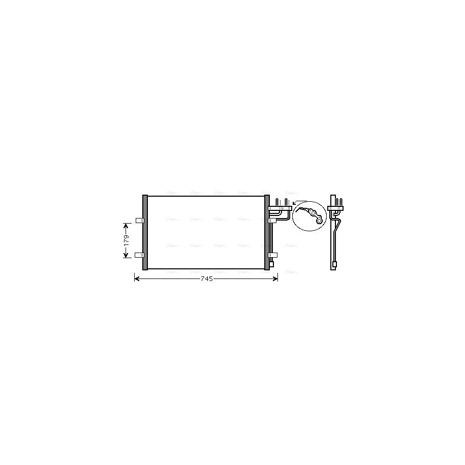 AC Condenser - AVA FDA5367