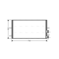 AC Condenser - AVA FDA5407