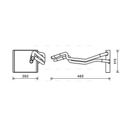 Heater Matrix - AVA FDA6463