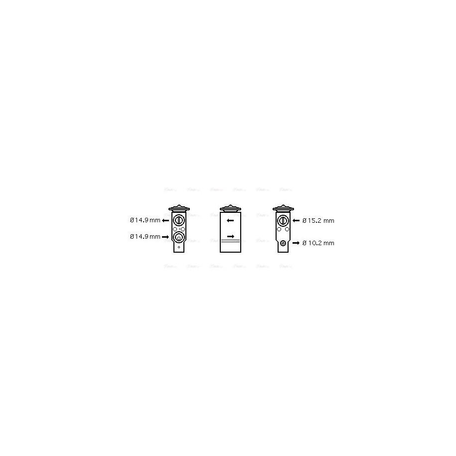 AC Expansion Valve - AVA FT1306