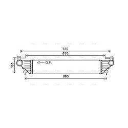Intercooler - AVA FT4415