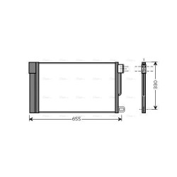 AC Condenser - AVA FTA5314D